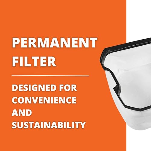 Fein OEM Permanent Filter Bag for Fleece Filter Bag Replacement - style: Permanent filter