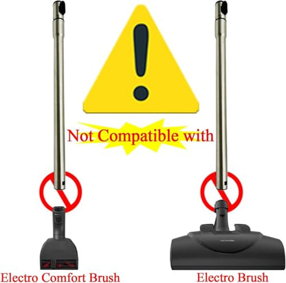 For Miele Vacuum Attachments Accessories 1-3/8'' Inner Diameter Compatible with Miele C1 C2 C3 Vacuum Cleaners -Household Cleaning Attachment Kit (Non-Electric Extension Wand) - style: Non-Electric Extension Wand