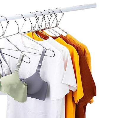 4mm Lockable Coat Hangers Heavy Duty Windproof Clothes Hanger