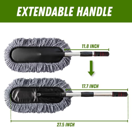 Microfiber Car Duster Scratch-Free, Car Dust Brush for Exterior Cleaning - size: 1 pc