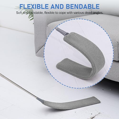 SetSail Dusters and Gap Duster with Extension Pole for Cleaning,Gray - color: Gray, size: Gap Duster Set