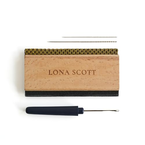 Lint Comb, Cashmere Comb, Wool Comb, Lint Shaver, Snag Repair Needles, Latch Hook. Complete Garment Repair kit, Sewing Kit