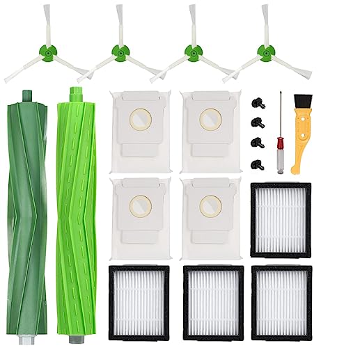 Replacement Parts for iRobot Roomba i3 i7 i6 i8 I, E & J Series Vac - size: 1+4+4+4