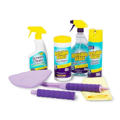 Invisible Glass 6-Piece Home Glass Cleaning Kit, 99603