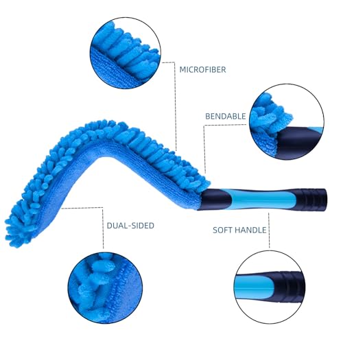 17" Microfiber Flexible Ceiling Fan Chenille Duster