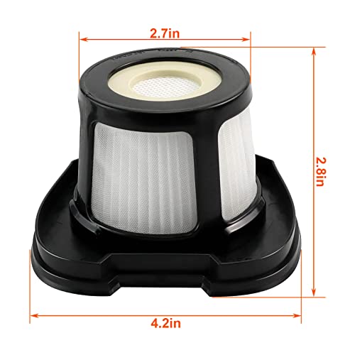 3 Pack 2309A Handheld Vacuum Filter for Bissell Pet Hair Eraser Lithium Ion