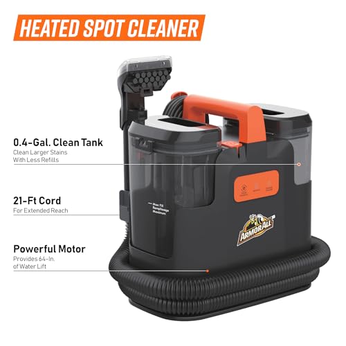 Armor All SCB1001H 0901 Heated Carpet & Upholstery Auto Detail Spot Cleaner - size: 54 Oz Heated