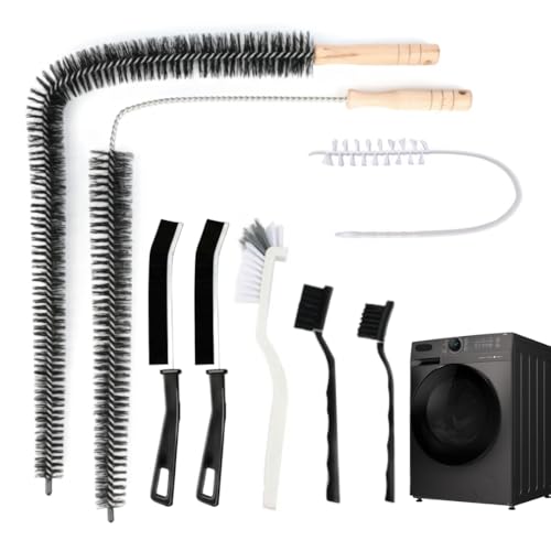 8 Pack Multi-Purpose Washing Machine & Dryer Vent Cleaning Kit