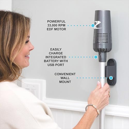 ZoomBroom - Lightweight Air Blower with Ergonomic Handle for Home & Patios