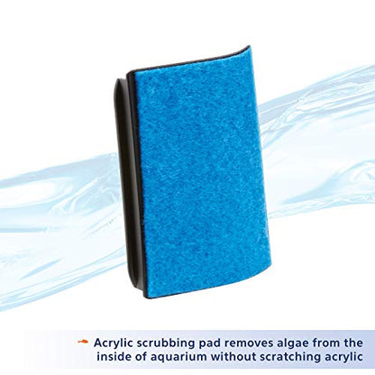 Aqueon Aquarium Algae Scraper, Fish Tank Cleaning Magnet, Mini - size: Mini