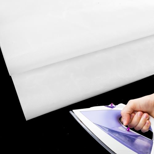 2 Pcs Pressing Cloth for Ironing, Silk Organza Mesh Cloth, Ironing Cloth, Fabric Press Clothing Sewing and Ironing Fabric Protector Press Tool, 12 x 16 Inch