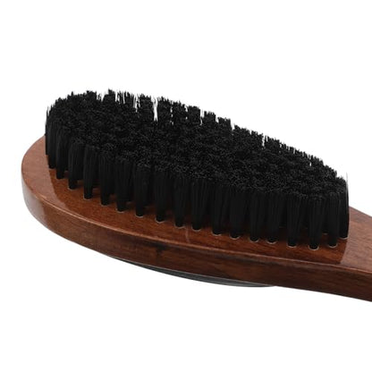 NOLITOY Wood Bristle Clothes Brush Suede Shoe Cleaner for Suits, 14.93 Inch