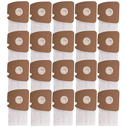 20 Pack Replacement Vacuum Dust Bags MM Premium Paper Bag Fit For Sanitaire S3680 & SC3680 Canister Vacuums, 63253A (20 Pack)