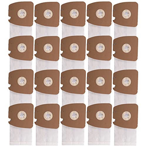 20 Pack Replacement Vacuum Dust Bags MM Premium Paper Bag Fit For Sanitaire S3680 & SC3680 Canister Vacuums, 63253A (20 Pack)