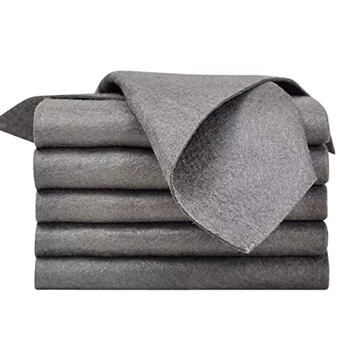 10pcs Genie Cloth Magic Cloth,Genie Magic Cleaning Cloth,Lint Free MicrofiberCleaning Cloths for Glass, Window, Kitchen,Stainless Steel,Cars & Screens,Reusable