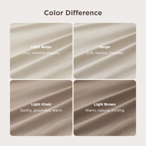 Bedsure Twin/Twin XL Duvet Cover, 1Pc Soft Double Brushed Bedding, Beige - color: 00 - Beige, size: Twin/Twin XL (Only Duvet Cover)