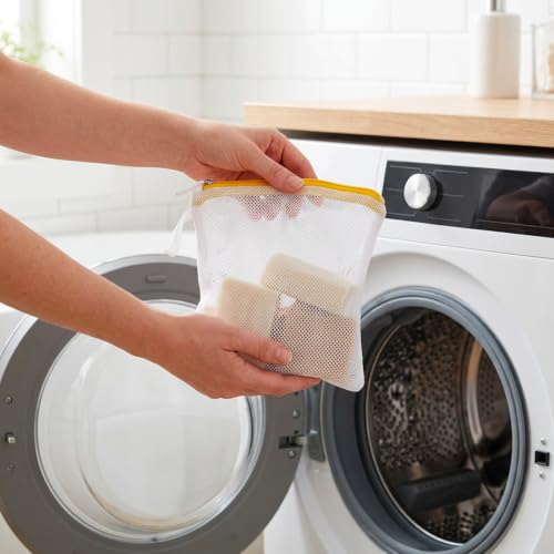 6PCS Small Mesh Laundry Bags Set, Delicate Laundry Bag for Lingerie and Socks, Compact Washing Bags for Delicates with Secure Zipper Closure, Ideal for Travel and Daily Laundry Organization