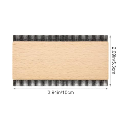 2PCS Sweater Cashmere Comb Shaver Cashmere Pill Remover Portable Fabric Clothes Shaver Wooden Pilling Fabric Lint Remover Brush for Home Travel Use