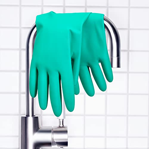 ThxToms Chemical Resistant Nitrile Gloves, Latex Rubber Free, 1 Pair, L - size: Large (Pack of 1)