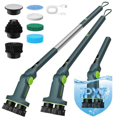 Electric Spin Scrubber Cordless Cleaning Brush