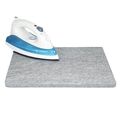 Wool Ironing Mat for Table Top - Portable Pressing Pad, Quilting & Sewing