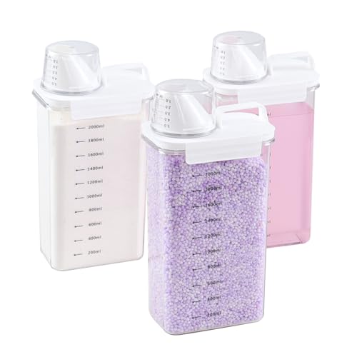 3-Pack Laundry Detergent Dispenser (78 Oz)