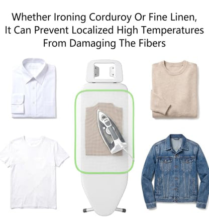 4Pcs Pressing Cloth for Ironing, Durable Pressing Cloth to Protect Clothes