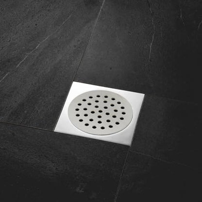 Round Drain Cover Grates 1.96"/5cm Dia Drain, 304 Stainless Steel Drainage Grate Cover Round Replacement Floor Drain Strainer for Shower, Bathroom Floor, Balcony, and Outdoor Garden Drains -2pcs - size: 1.96"/5cm