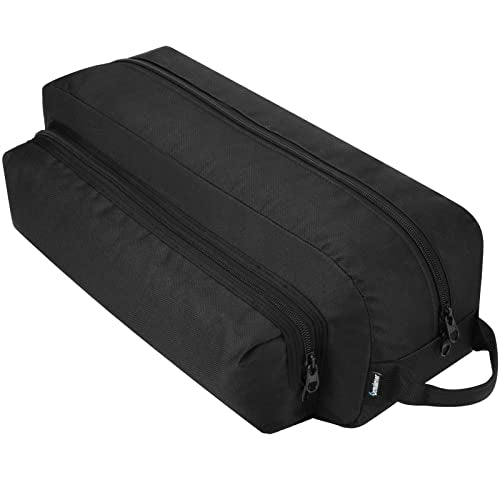 Vacuum Cleaner Accessory Storage Bag Fits for ThisWorx HOTOR Car Vacuum Cleaner & Accessories, Portable Tool Storage Case with Extra Pocket for Power Cord,Brush Nozzles,Cleaning brush (Black)