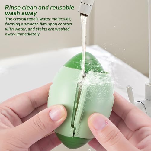 Mini Reusable Travel Lint Rollers, Washable Portable Lint Rollers for Clothes Pet Hair Extra Sticky, Reusable Silicone Lint Roller for Travel Home Daily Use (2 Pcs Mix) - color: 2 Pcs Mix
