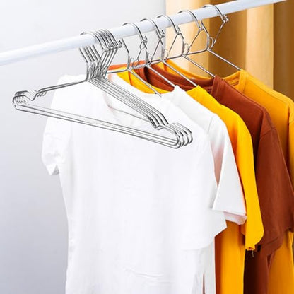 4mm Lockable Coat Hangers Heavy Duty Windproof Clothes Hangers