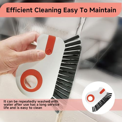 5 Pcs 2 in 1 Window Track Cleaner, Groove Cleaning Brush - color: 5 Pcs