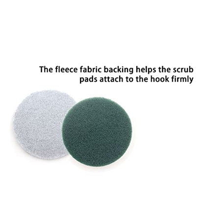 Heavy Duty Scour Pads, Non-Scratch Scrub Sponges, ULIFESTAR 5PCS Dish Scrubber Scouring Pads, Dual-Sided Reusable Household Scrub Pads for Dishes,Dish Cleaning Tool,Kitchen Scrubbers & Metal Grills - size: 121mm/5''400-600grits
