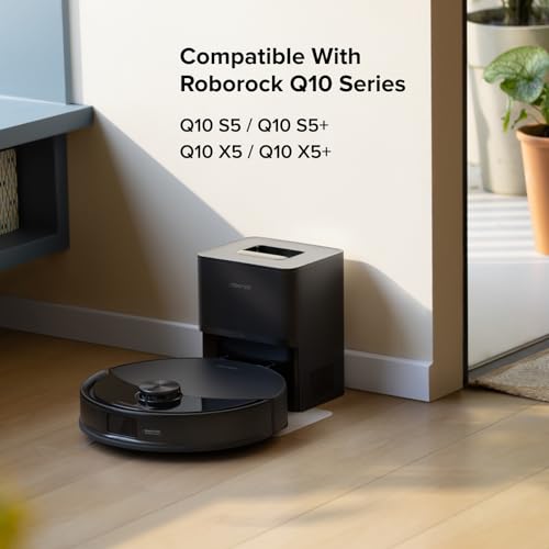 Roborock Washable Filter Replacement for Q10 Series (Q10 S5+, S5, X5, X5+, V, VF, V+, PF+, PF, VF+) Robot Vacuums, 2-Pack Reusable Filters