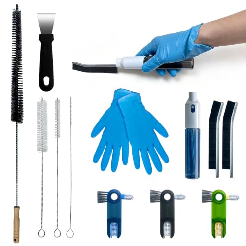 King Origin 12 PCS Home Crevice Cleaning Brush Set - color: 12-pack