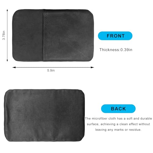 Ohleats Car Screen Cleaner, Microfiber Cleaning Pad - color: Long Square,1Pcs