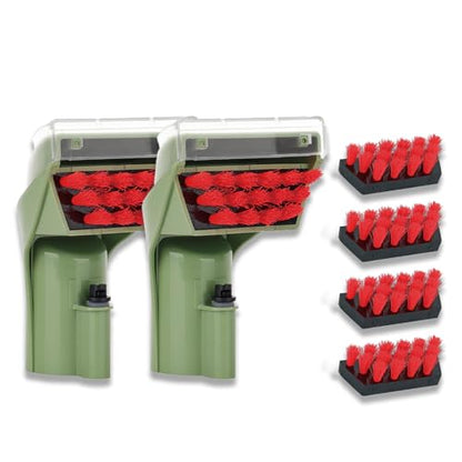 2-Pack Tough Stain Brush Tool Replacement Part for Bissell Little-Green Upright & Portable Carpet Cleaner, Compatible with 1400B, 1425, 1400, 1400W Models & More