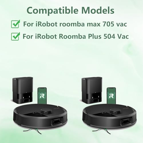 17 PCS Replacement Parts for iRobot Roomba Max 705 Vac/Plus 504 Vac Robot