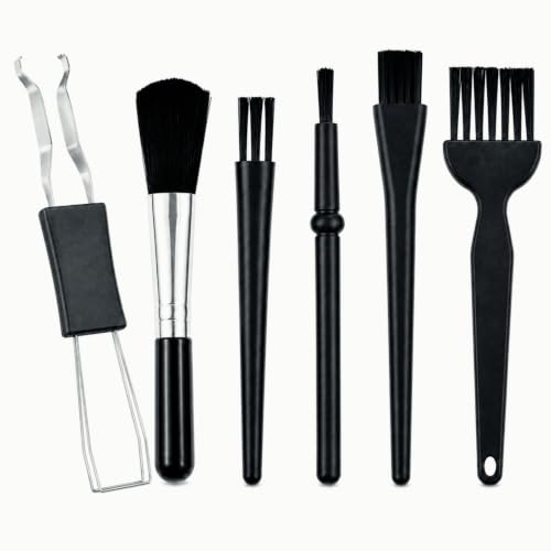 6-Piece Keyboard Cleaning Kit with Keycap and Switch Puller, ESD Brushes