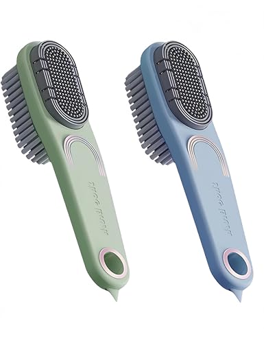 2 PCS Laundry Brush, Blue & Green