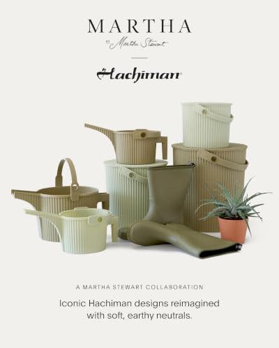 Martha by Martha Stewart Hachiman Large Bucket - color: Olive, size: Large