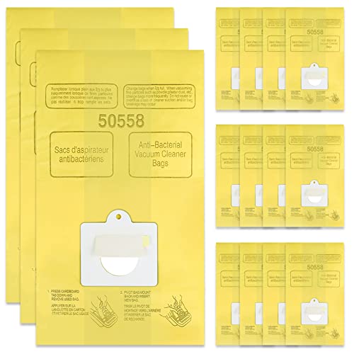 Vacuum Cleaner Bags Fit for Kenmore Canister Type C/Q 50555 50558,15PCs - size: 15