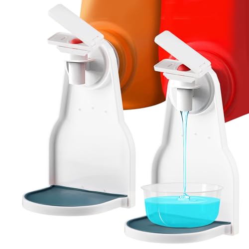 2 Pack Laundry Detergent Cup Holder, Upgraded Drip Catcher