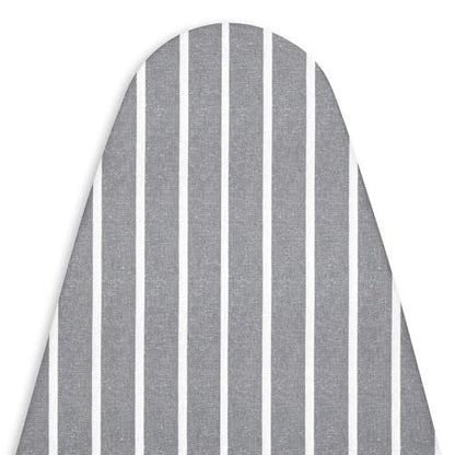 Encasa XO Ironing Board Cover and Pad, Thick Felt 54"x18" - color: Roma Grey Stripes, size: X-Large