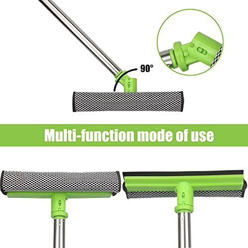 LumiMokki 62-Inch Car Wash Mop Kit with Long Handle Brush for Cars Trucks