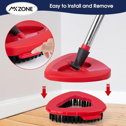Spin Mop Scrub Brush Head Replacement for O-Cedar EasyWring 1-Tank System - size: 1pcs 1-Tank Scrub Brush