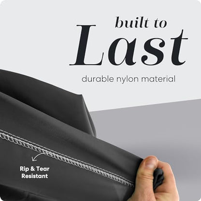 Handy Laundry Bag with Shoulder Strap 30"x40", Extra Large, Black - color: Black, size: 1-Pack