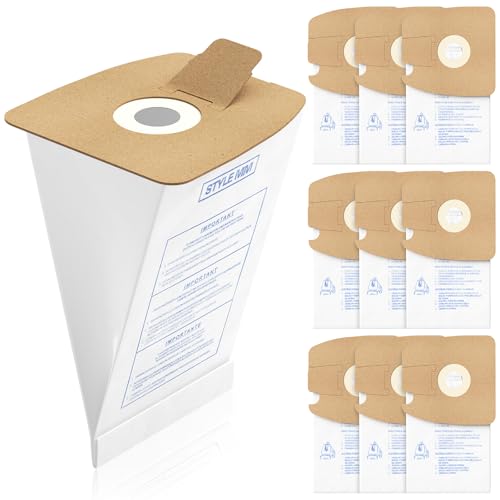 Style MM Vacuum Bags for Eureka Mighty Mite 3670 3680 Canister Vacuums - size: 10 Pack