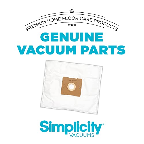 Simplicity Jill Vacuum Bags, Type Z, SZH-6 Replacement Bags, 6-pack Set