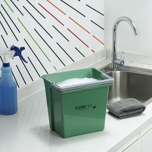 Restaurantware 6 qt Green Cleaning Bucket - color: Green, size: 6 Quarts